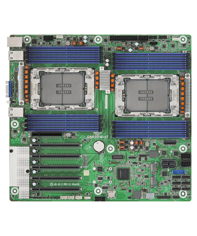 Материнская плата ASRock Rack GNR2D16-2T (EEB like, 2x LGA4710, 16 DIMM)