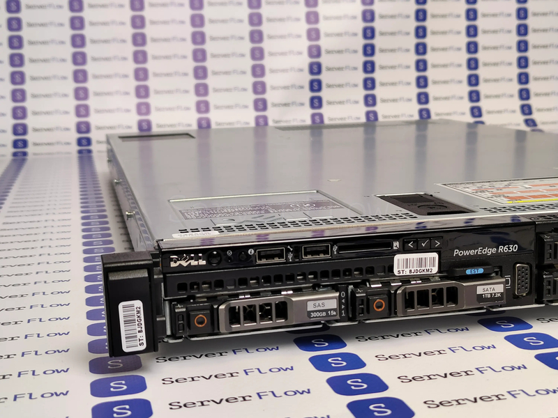 Сервер Dell R630 1U 8SFF (SAS/SATA 12GBe) 3