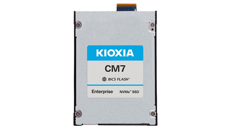 SSD-накопитель Kioxia CM7-R 3.84TB E3.S 7.5mm [KCM71RJE3T84]