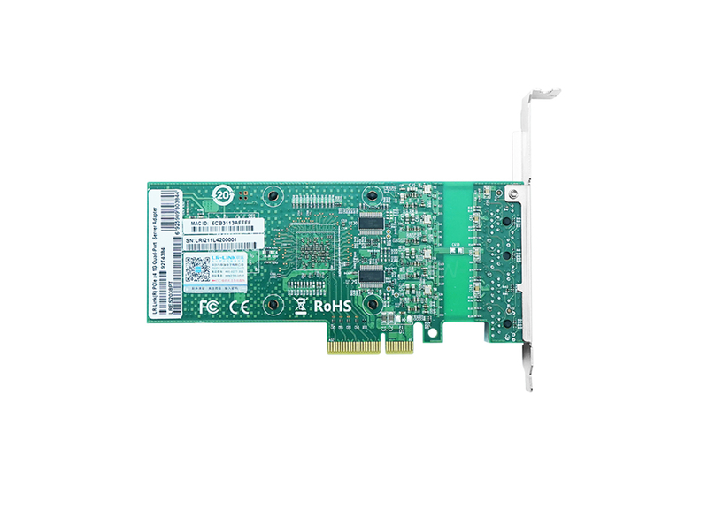 Сетевая карта LR-LINK LRES2038PT (4x RJ45 1GBE) 2