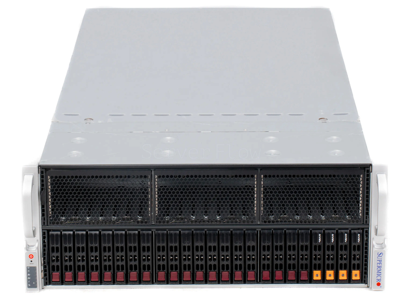 Серверная платформа Supermicro A+ Server 4124GS-TNR 4U 24SFF (4x U.2, 4x 2000W, 2x SP3) 3