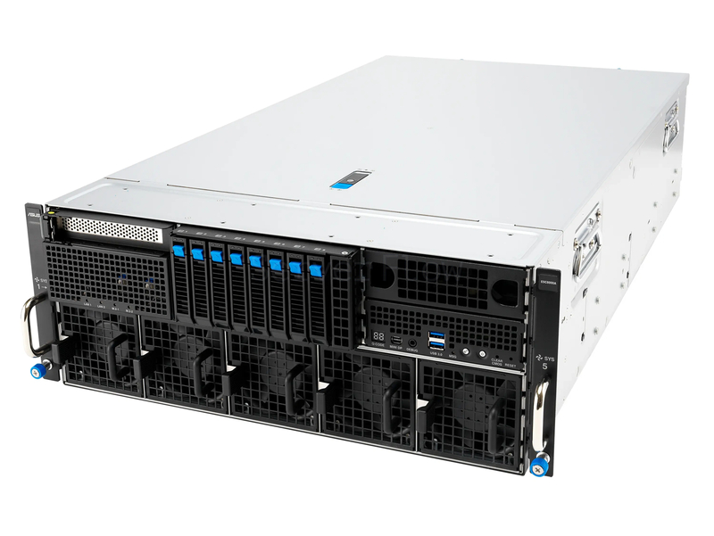 ASUS ESC8000A-E13 SKU1 (8× RTX PRO 6000 BSE 96GB, 2× EPYC 9575F, RAM 768GB)