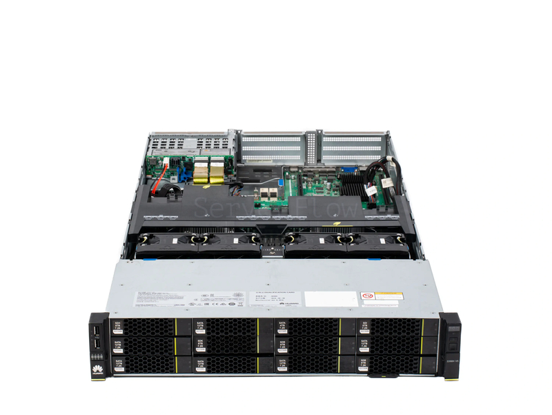Серверная платформа Huawei FusionServer 2288H V5 2U 12LFF + 4SFF Bay (4x U.2, 2x 900W, 2x LGA3647) 4
