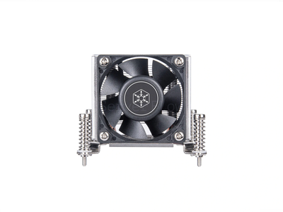 Кулер SilverStone AR09-1700 (2U, Active, LGA1700/LGA1851)