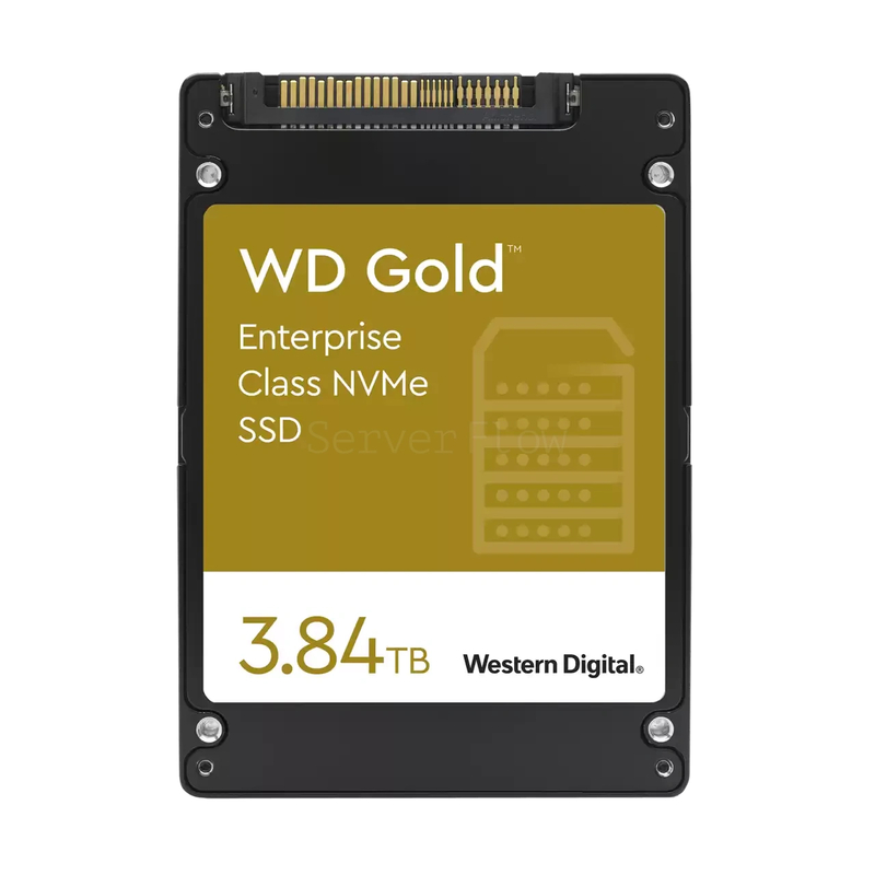 SSD-накопитель WD Gold Enterprice 3.84TB 2.5" U.2 [WDS384T1D0D-01AJB0]