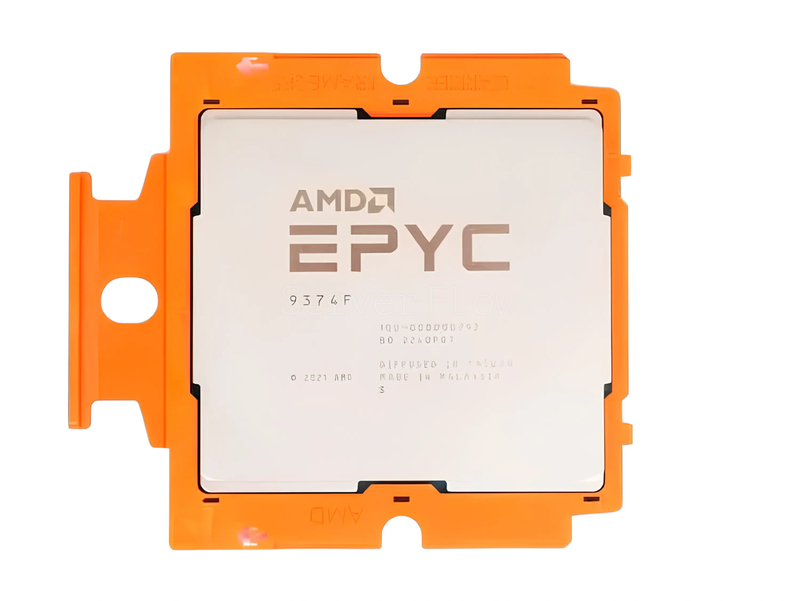 Процессор AMD EPYC 9374F (32c/64t, 3.85GHz-4.3GHz, 400W)