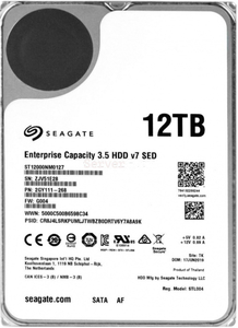 Жесткий диск Seagate Exos X12 12TB 3.5" SATA 6Gb/s [ST12000NM0127]