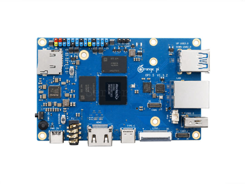 Микрокомпьютер Orange Pi 5 (16GB) 2