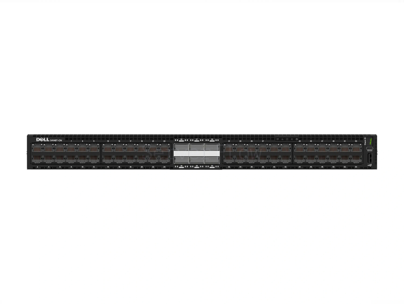 Коммутатор Dell PowerSwitch S4148T-ON IO/PS Airflow (48x RJ45 10 Гбит/с, 2x QSFP+ 40 Гбит/с, 4x QSFP28 100 Гбит/с)