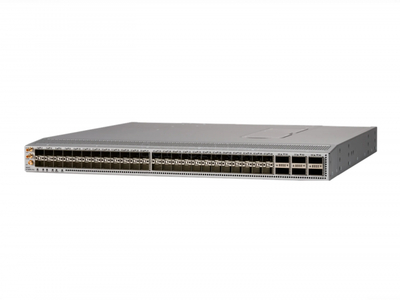 Коммутатор Cisco Nexus N9K-C93180YC-FX3 (48x SFP28 25 Гбит/с, 6x QSFP28 100 Гбит/с) - PE