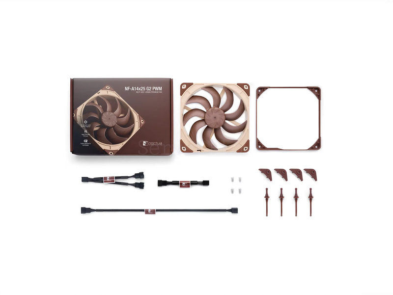 Корпусный вентилятор Noctua NF-A14x25 G2 PWM 140mm 2