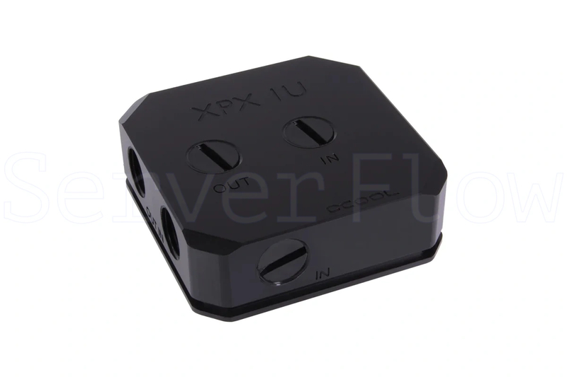 Водоблок Alphacool Eisblock XPX 1U - Black Acetal Version (LGA1700 / AM4/AM5, 1U) [4250197129619]