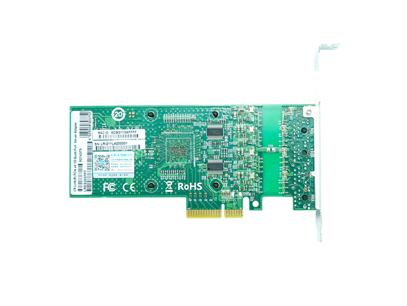 Сетевая карта LR-LINK LRES2037PT (4x RJ45 1GBE) 2