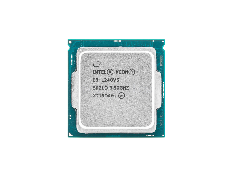 Процессор Intel Xeon E3 1240v5 (4c/8t 3.5GHz-3.9GHz, 80W)