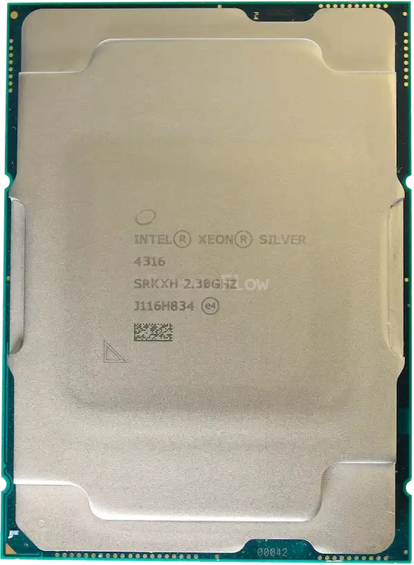 Процессор Intel Xeon Silver 4316 (20с/40t, 2.3GHz-3.4GHz, 150W)