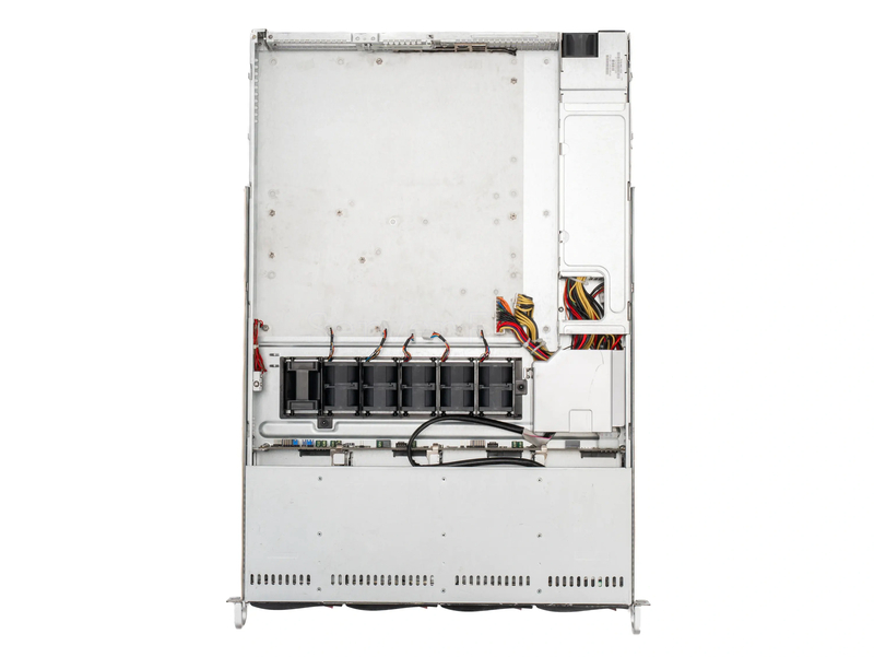 Серверный корпус Supermicro CSE-818 (1U, 3LFF, 1x БП 1400W) [818G-1400B] 4