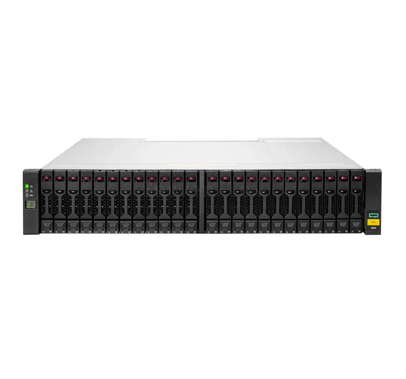 СХД HPE MSA 2060 10GBASE‑T iSCSI SFF [R7J73B] 2