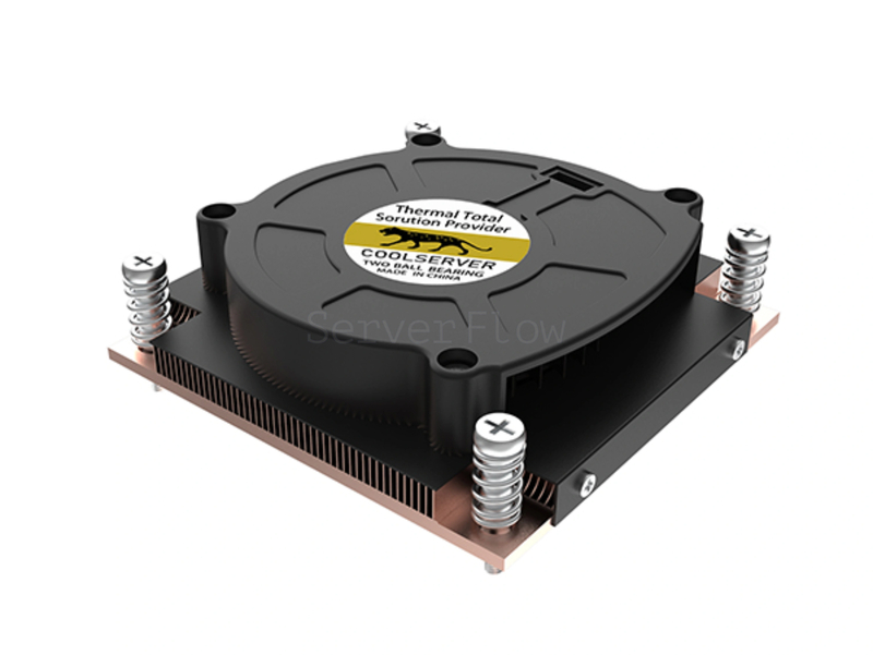 Кулер COOLSERVER CS-1700-1U3C (1U, Active, LGA1700, 115W)