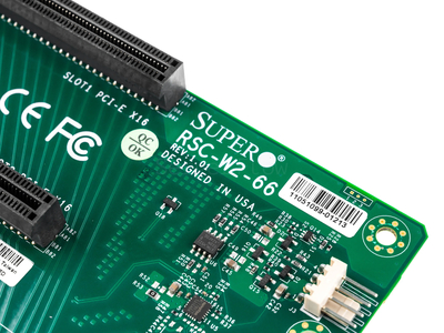 Райзер-карта Supermicro RSC-W2-66 (2x PCI-e x16)