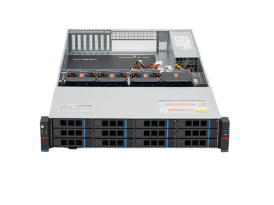 Серверный корпус Gooxi RMC2112-695-HSE (2U, 12 LFF, 2x БП 1300W)