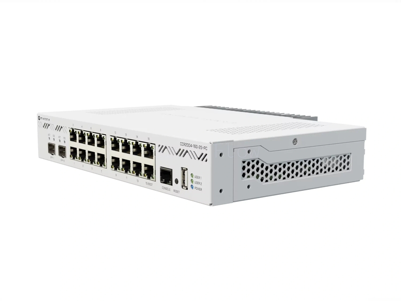Коммутатор MikroTik CCR2004-16G-2S+PC (16x RJ45 1 Гбит/с, 2x SFP+ 10 Гбит/с) 2