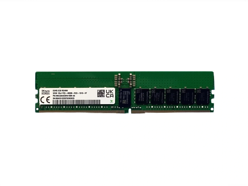 Оперативная память 32GB DDR5 ECC REG SK Hynix 4800Mhz 1Rx4 [HMCG84AEBRA]