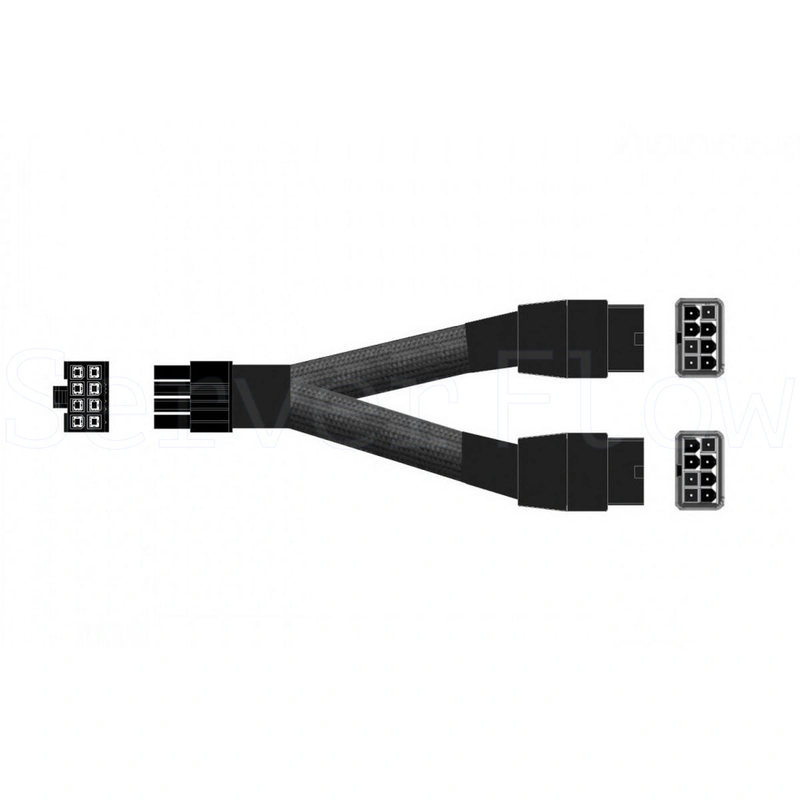 Кабель NVIDIA A100-80 8-pin EPS - 2x 8-pin PCI-E [030-1233-000] 1