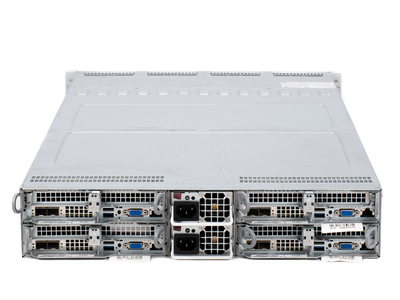 Блейд платформа Supermicro SYS-6029TP-HTR 2U 12LFF (2x 2000W, 8x LGA3647)