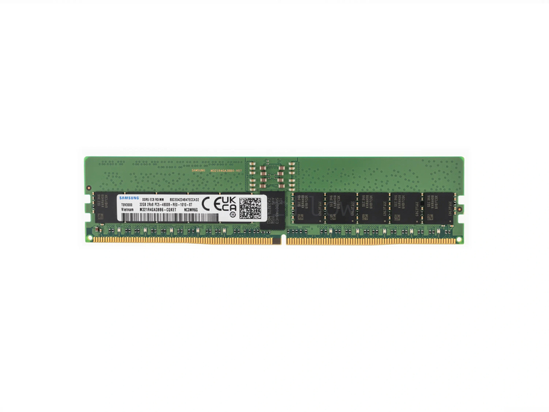 Оперативная память 32GB DDR5 ECC REG Samsung 4800Mhz 2Rx8 [M321R4GA3BB6-CQK]