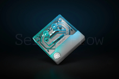 Водоблок EK-Quantum Velocity² D-RGB - 1700 White Edition (LGA1700, 1U) [3831109906637]