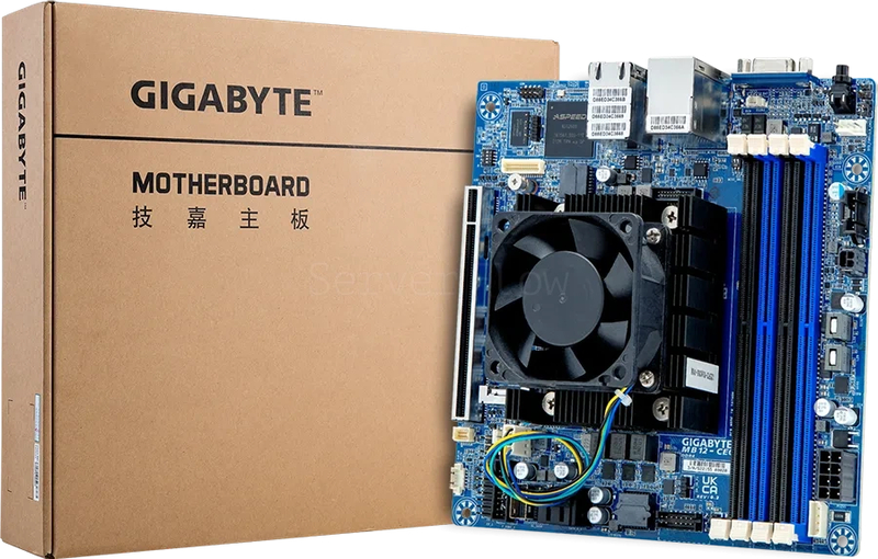 Материнская плата Gigabyte MB12-CE0 Rev 100 (Mini-ITX, FCBGA2227, 4 DIMM) 3
