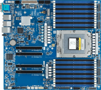 Материнская плата Gigabyte MZ33-AR0 Rev 1.x/3.x (E-ATX, SP5, 24 DIMM)