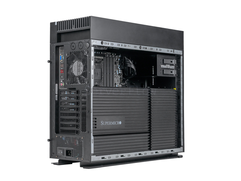 Серверная платформа Supermicro SYS-551A-T Tower 4LFF (2000W, LGA4677 Xeon W)  2