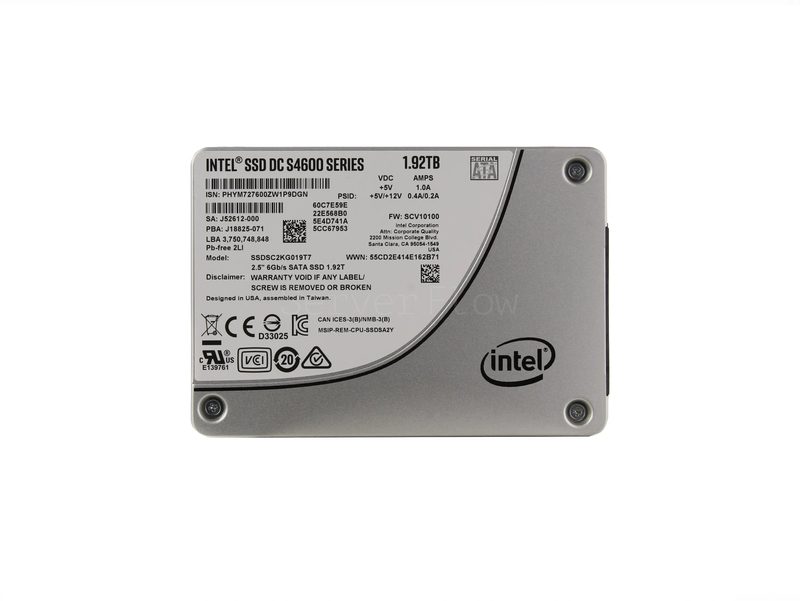 SSD-накопитель Intel DC S4600 1.92TB 2.5" SATA 6Gb/s [SSDSC2KG019T701]