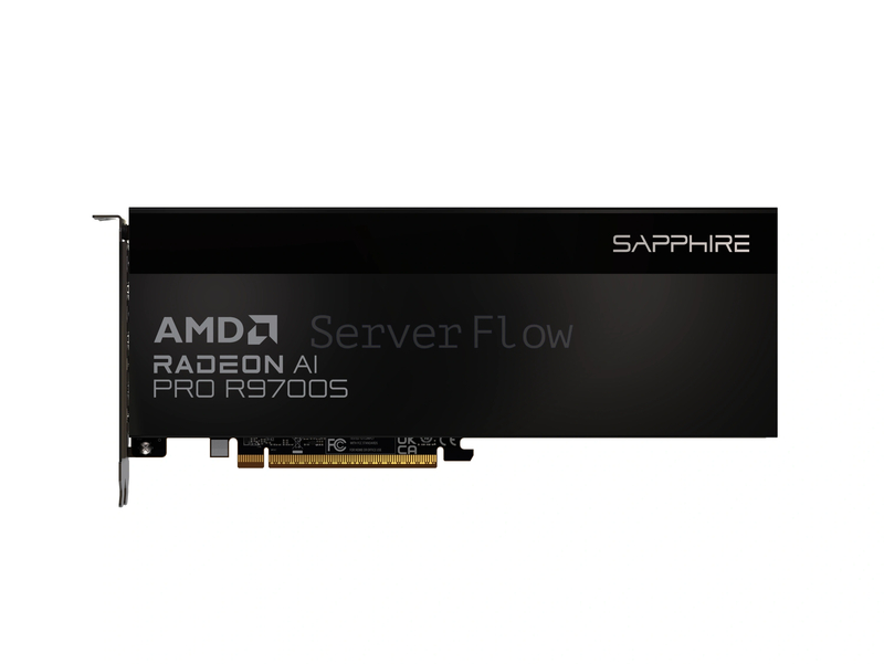 Видеокарта Sapphire RADEON AI PRO R9700S Passive 32GB GDDR6 [32361-01]