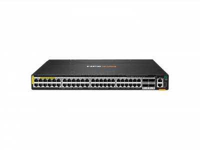 Коммутатор HPE Aruba CX 6300M 48SR10 Class8 PoE 4QSFP28 MACsec (48x RJ-45 10 Гбит/с, 4x QSFP28 100 Гбит/с) [S0E91A]