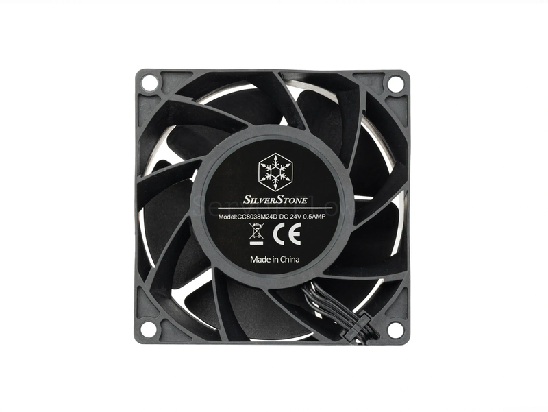 Корпусный вентилятор SilverStone FHS80X 24V 80mm [SST-FHS80X-24V]