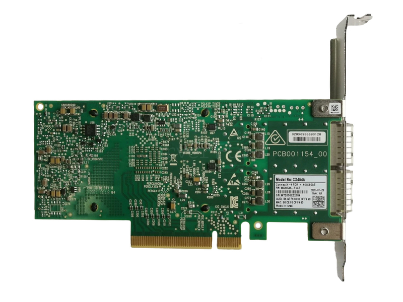 Сетевая карта Mellanox MCX454A-FCAT (2x QSFP28 56GBE) 1