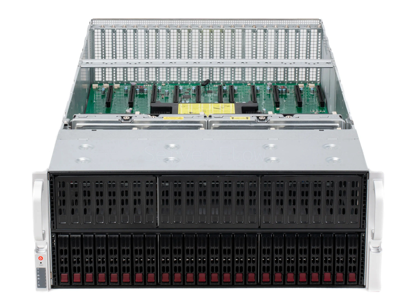Серверная платформа Supermicro SuperServer 4028GR-TR 4U 24SFF (4x 2000W, 2x LGA2011-3) 3