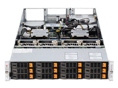 Серверная платформа Supermicro Hyper A+ Server AS-2025HS-TNR  Rev 2.0 2U 12LFF (2x 1600W)