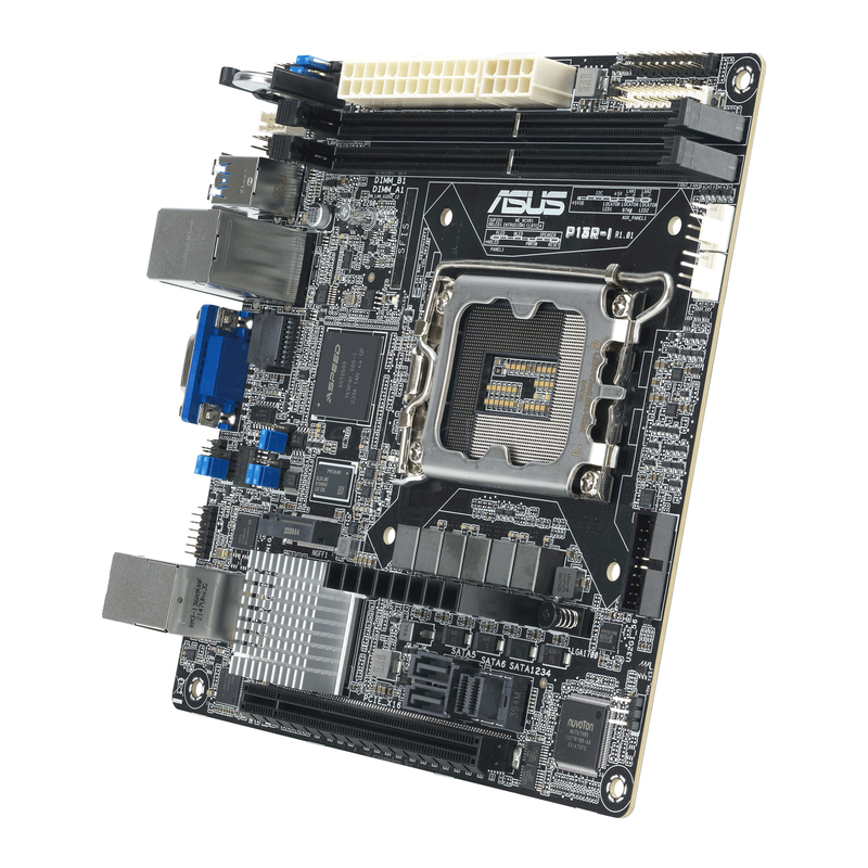 Материнская плата ASUS P13R-I (Mini-ITX, LGA1700, 2 DIMM) 2