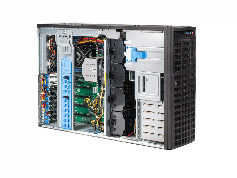 Серверная платформа Supermicro GPU SuperWorkstation 7048GR-TR 4U 8LFF (2x 2000W, 2x LGA2011-3) 3
