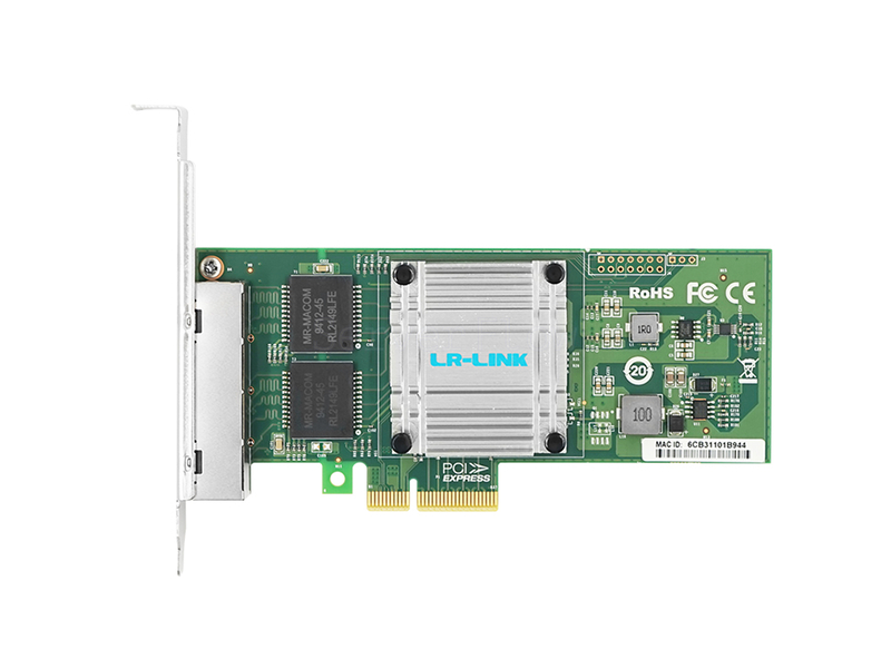 Сетевая карта LR-LINK LRES2025PT (4x RJ45 1GBE)