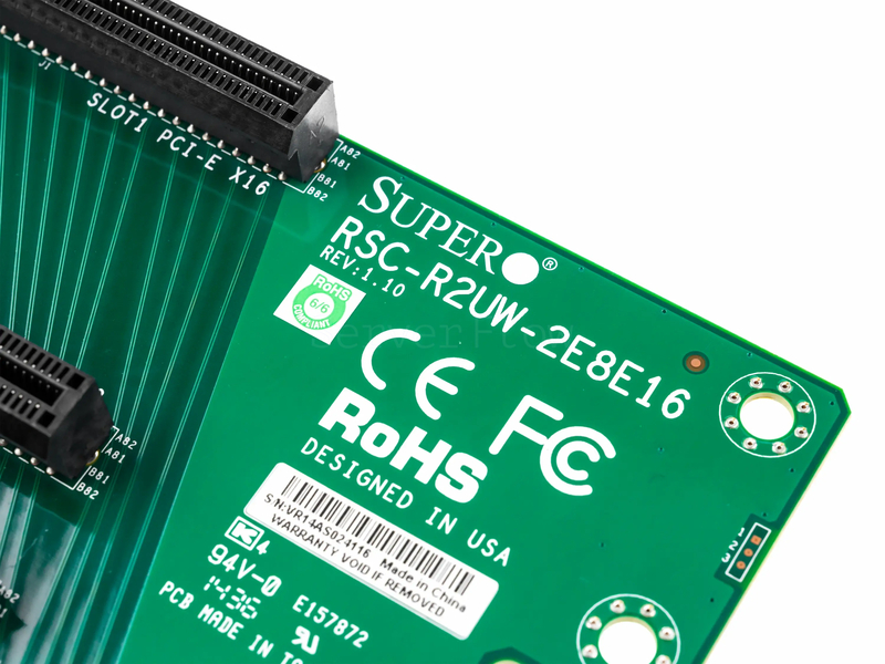Райзер-карта Supermicro RSC-R2UW-2E8E16 (3х PCI-e x16) 2