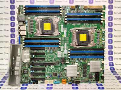 Материнская плата Supermicro X10DRH-CT (E-ATX, 2х LGA2011-3, 16 DIMM) [MBD-X10DRH-CT]