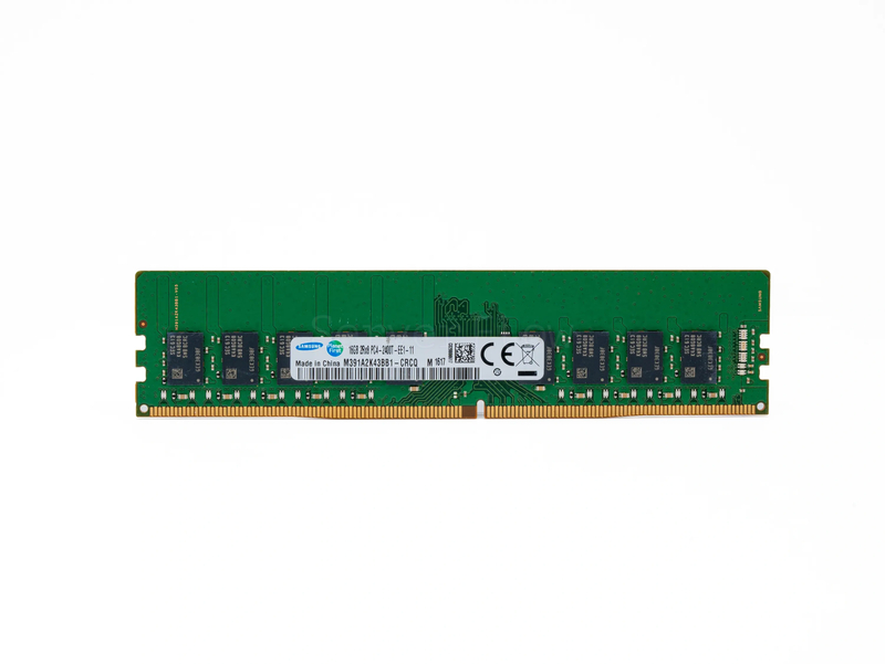 Оперативная память 16GB DDR4 ECC UDIMM Samsung 2400Mhz 2Rx8 [M391A2K43BB1-CRC]
