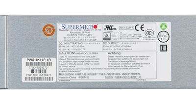 Блок питания Supermicro PWS-1K11P-1R 1010W
