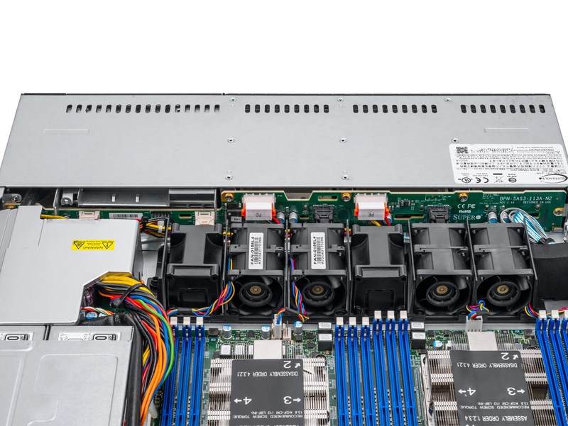 Серверная платформа Supermicro SuperServer 1029P-WTR 1U 8SFF (2x U.2, 2x 750W, 2x LGA3647) 6