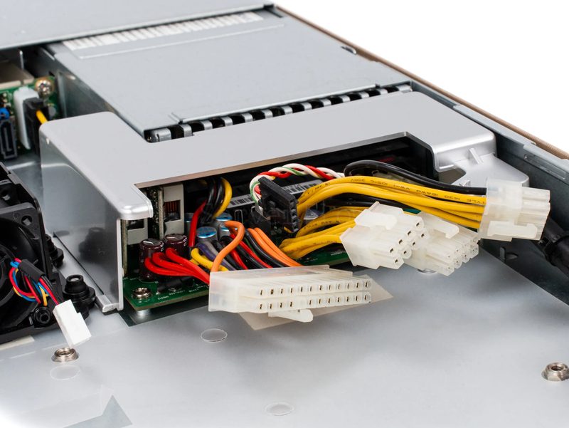 Серверный корпус Supermicro CSE-818 (1U, 3LFF, 1x БП 1400W) [818G-1400B] 7