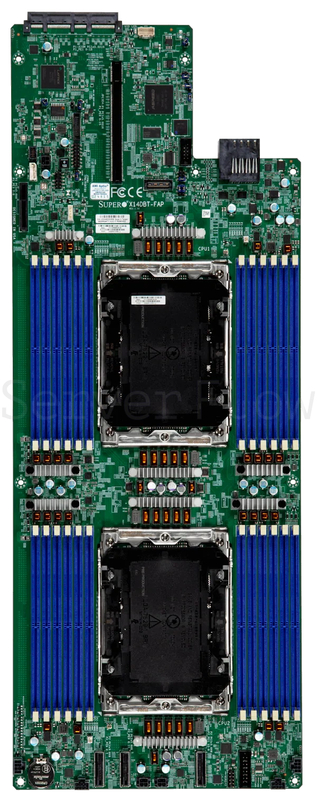 Материнская плата Supermicro X14DBT-FLAP (Proprietary, 2x LGA7529, 24 DIMM) [MBD-X14DBT-FLAP] 1